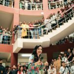 Esha Kansara Instagram – 🫶🫶🫶 Vadodara #3ekka 25th august
.
Styled by- @styleitwithniki 
Dress- @digvijaysingh_artwear 
Bracelet and ring- @kenayosha Vadodara, Gujarat, India