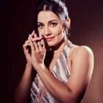 Esha Kansara Instagram - Signing off from the styling diaries for 3 ekka promotions in style! Mumbai premiere 💥 Photography @dieppj Styled by @styleitwithniki Outfit- @estrella_luxurycouture Jewellery- @equiivalence
