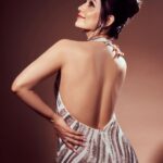 Esha Kansara Instagram - Signing off from the styling diaries for 3 ekka promotions in style! Mumbai premiere 💥 Photography @dieppj Styled by @styleitwithniki Outfit- @estrella_luxurycouture Jewellery- @equiivalence