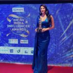 Eshanya Maheshwari Instagram - IF LOVING FASHION IS A CRIME, I PLEAD GUILTY. 😉✨💙 #FASHIONINFLUENCEROFTHEYEAR I’m So Honoured For This Recognition And For This Platform Which Encourages Us To Keep Doing Good And Influnce Others To Do Good Too… Thank you To - @middayindia @rahuldaiwik @bhavinigoswami_ @mruchishah @sugarsilverscreenmedia and @quresh2018 For This Platform… 😊 Outfit by- @maheshwariswathi 💙 Shot By - @ankitsahu8589 #middayiia #middayindiainfluenceraward #IIA #fashioninfluenceroftheyear #Esshanya #EsshanyaMaheshwari