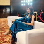 Eshanya Maheshwari Instagram - IF LOVING FASHION IS A CRIME, I PLEAD GUILTY. 😉✨💙 #FASHIONINFLUENCEROFTHEYEAR I’m So Honoured For This Recognition And For This Platform Which Encourages Us To Keep Doing Good And Influnce Others To Do Good Too… Thank you To - @middayindia @rahuldaiwik @bhavinigoswami_ @mruchishah @sugarsilverscreenmedia and @quresh2018 For This Platform… 😊 Outfit by- @maheshwariswathi 💙 Shot By - @ankitsahu8589 #middayiia #middayindiainfluenceraward #IIA #fashioninfluenceroftheyear #Esshanya #EsshanyaMaheshwari