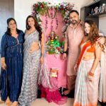 Eshanya Maheshwari Instagram - Ganesh Chaturthi 2023😇🙏✨ Not everything comes with luck some things are found in Prayers Like I have got you... BAPPA 🙏✨😇 #17thyear #ganeshchaturthi #ganpatibappamorya #ganesha