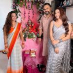 Eshanya Maheshwari Instagram - Ganesh Chaturthi 2023😇🙏✨ Not everything comes with luck some things are found in Prayers Like I have got you... BAPPA 🙏✨😇 #17thyear #ganeshchaturthi #ganpatibappamorya #ganesha