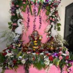 Eshanya Maheshwari Instagram - Ganesh Chaturthi 2023😇🙏✨ Not everything comes with luck some things are found in Prayers Like I have got you... BAPPA 🙏✨😇 #17thyear #ganeshchaturthi #ganpatibappamorya #ganesha