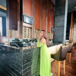 Eshanya Maheshwari Instagram - Her aura was a warm chaos ✨ Wearing- @coverstoryfsl 💚 📍- @jwmarriottpune #weekendvibes #Esshanya #Ootd #Pune #Staycation #EsshanyaMaheshwari J.W Marriott, Pune