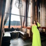 Eshanya Maheshwari Instagram - Her aura was a warm chaos ✨ Wearing- @coverstoryfsl 💚 📍- @jwmarriottpune #weekendvibes #Esshanya #Ootd #Pune #Staycation #EsshanyaMaheshwari J.W Marriott, Pune