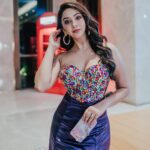 Eshanya Maheshwari Instagram - What’s My Hashtag…..? 👇🏻 #LifestlyeInfluenerOfTheYear 💜 Thank you @exhibitmagazine For This Recognition And Encouragement. Truly Grateful And What An Amazing Night ✨ Totally #TheViralNightOdTheYear 🤩😅 Outfit- @maheshwariswathi 💜 Shot by - @shubz.photo #ExhibitMagazine #InfluencEX23 #Lifestlyeinfluencer #Esshanya JW Marriott Goa