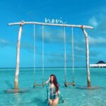 Eshanya Maheshwari Instagram - Aaj blue hain Paani aur din bhi sunny ☀️✨ 📍- @novamaldives Swimwear set - @urbanic_in #bluehainpaanipaani #novamaldives #Maldives #Travel #Esshanya #EsshanyaMaheshwari #TravelBlogger Nova Maldives
