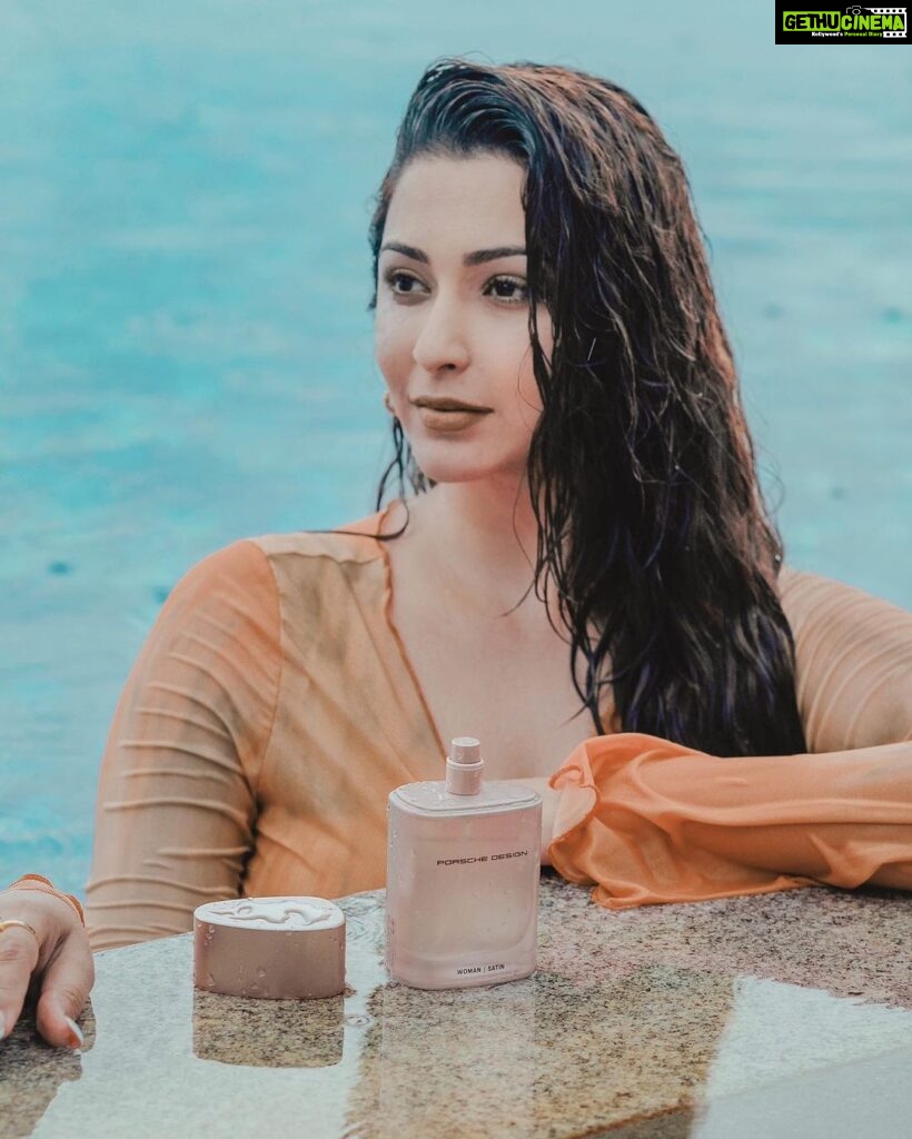 Eshanya Maheshwari Instagram - The new Porsche Satin EDP, for the women who is free, likes to be carried away and yet is always completely herself.✨ Shop now @myntra 🛍 @beautyconcepts_india @lovebeauteluxe #beautyconcepts_india #lovebeauteluxe #porsche #collaboration