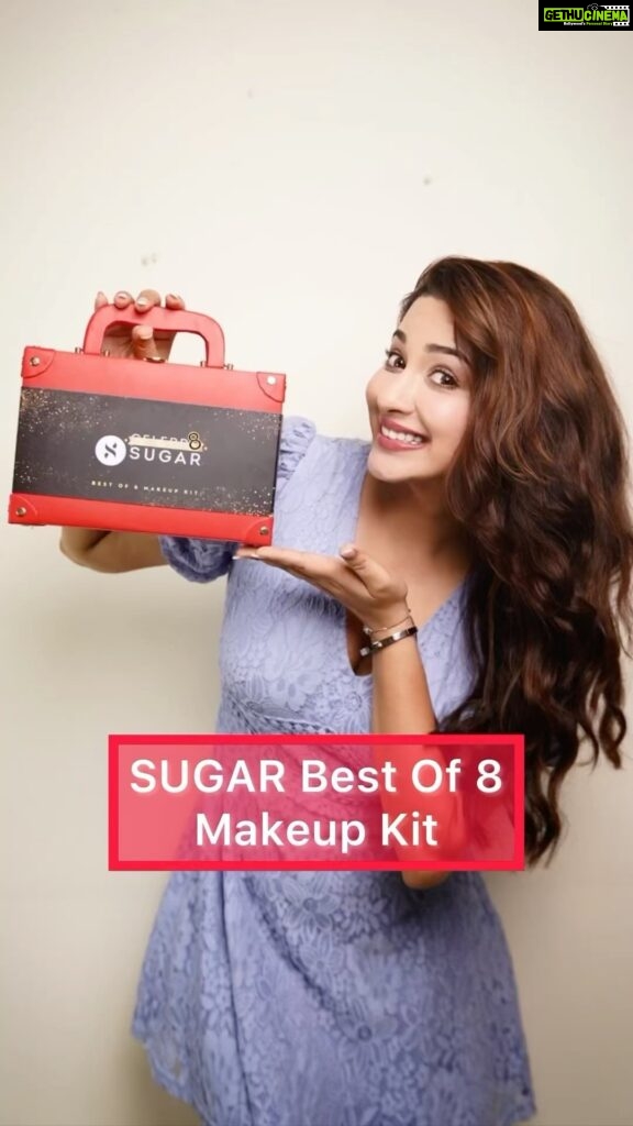 Eshanya Maheshwari Instagram - You bring the pretty, we’ll get the party! 😍 SUGAR is turning 8, so we’ve got you the ultimate beauty bestsellers with the limited-edition ‘Best of 8’ Makeup Kit. From face palettes, and eyeliners to lip balm and lipsticks, this kit has everything to rock a bold or nude makeup look. 💯 . . Click the link in bio to shop yours now! . . #SUGAR #SUGARCosmetics #TrySUGAR #BirthdayMonth #SUGARTurns8