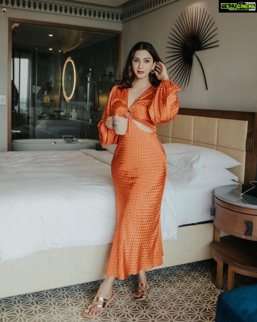 Eshanya Maheshwari Instagram - Embarking on a quest for pure serenity in Goa? Allow me to recount my unforgettable experience at @doubletreebyhiltongoapanaji From a seamless check-in to a spacious, well-appointed suite, every moment was a blissful escape. 💫 The plush bed ensured dreamy nights, while the infinity pool with its breathtaking view kept me energized and refreshed. 🏊‍♀️💪 Sipping on a zesty orange mojito and savoring flavorful Indian and Asian cuisine at Comida restaurant was a culinary delight. 🍹🍽️ The vibrant and cozy room, along with the rejuvenating bathtub, added to the perfect retreat. Waking up to an exquisite breakfast and a breathtaking view from my balcony was the cherry on top! 🌅 If you’re in search of serenity, comfort, and warm hospitality in Goa, @Doubletreebyhiltongoapanaji is the place to be. Can’t wait for my next visit! 🌟 #HiltonForTheStay #DoubletreeByHilton #Panaji #Goa #Getaway #Esshanya #Staycation #LuxuryHotels #EsshanyaMaheshwari DoubleTree by Hilton Goa-Panaji