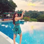 Eshanya Maheshwari Instagram - Embarking on a quest for pure serenity in Goa? Allow me to recount my unforgettable experience at @doubletreebyhiltongoapanaji From a seamless check-in to a spacious, well-appointed suite, every moment was a blissful escape. 💫 The plush bed ensured dreamy nights, while the infinity pool with its breathtaking view kept me energized and refreshed. 🏊‍♀️💪 Sipping on a zesty orange mojito and savoring flavorful Indian and Asian cuisine at Comida restaurant was a culinary delight. 🍹🍽️ The vibrant and cozy room, along with the rejuvenating bathtub, added to the perfect retreat. Waking up to an exquisite breakfast and a breathtaking view from my balcony was the cherry on top! 🌅 If you’re in search of serenity, comfort, and warm hospitality in Goa, @Doubletreebyhiltongoapanaji is the place to be. Can’t wait for my next visit! 🌟 #HiltonForTheStay #DoubletreeByHilton #Panaji #Goa #Getaway #Esshanya #Staycation #LuxuryHotels #EsshanyaMaheshwari DoubleTree by Hilton Goa-Panaji