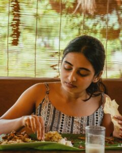 Esther Anil Instagram - Lost in the serenity of nature's embrace at @themudhousemarayoor . 

🌿🏡 Grateful for the warm hearts of their staff who made this stay a truly unforgettable experience. From delicious meals to their cozy tree house and charming mudhouse cottages, every moment was pure bliss. Thank you for pampering us with your exceptional hospitality! 🌟

#themudhouse 
 #MudhouseMarayoor #NatureGetaway