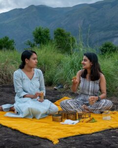 Esther Anil Instagram - Lost in the serenity of nature's embrace at @themudhousemarayoor . 

🌿🏡 Grateful for the warm hearts of their staff who made this stay a truly unforgettable experience. From delicious meals to their cozy tree house and charming mudhouse cottages, every moment was pure bliss. Thank you for pampering us with your exceptional hospitality! 🌟

#themudhouse 
 #MudhouseMarayoor #NatureGetaway