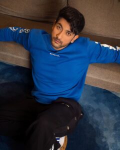 Fahmaan Khan Instagram - Blue is the color of calmness. You can still radiate a little bit of heat around it 😁 what say you to that aain? 😉 
Clicked by @navindhyaniphoto
Location @radissonblumumbaiairport 
Artist reputation management @oceanmediapr
Outfit by @exotix.in 
Styled by @instylewithaditi