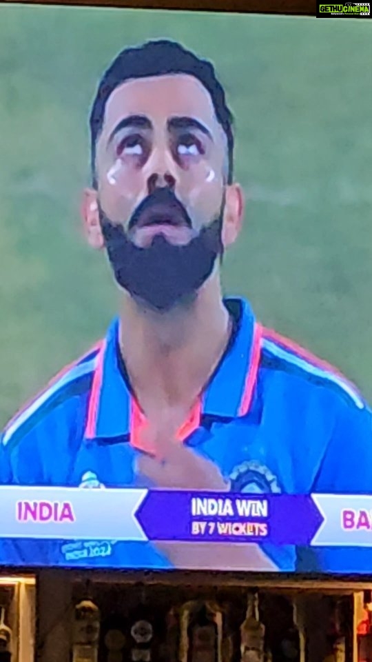Fahmaan Khan Instagram - These are the moments that cricket lives for. The 🐐 @virat.kohli Simply genius and a living legend.