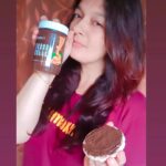 Falguni Rajani Instagram – Yummy, Creamy and choclate taste peanut butter by @pronut.in