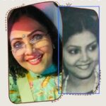 Fathima Babu Instagram - The black and white pic was clicked in the year 1989 and the color photo was taken 10 days ago