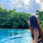 Fatima Sana Shaikh Instagram - This stay couldn’t have been more perfect. Thank you @airbnb for partnering with me. The house was stunning, it was quiet and calm. I had no idea I could be so obsessed with a pond full of fish. And more than any thing else I met people I could call friends for life. The hosts of the house, Sucheta and Hans are probably the most generous and kindest souls I have ever met. I could hear their stories about their lives for hours. I feel blessed to have met them and their family. They have welcomed us with such heart. @summertimevillagoa Goa India