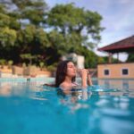 Fatima Sana Shaikh Instagram - This stay couldn’t have been more perfect. Thank you @airbnb for partnering with me. The house was stunning, it was quiet and calm. I had no idea I could be so obsessed with a pond full of fish. And more than any thing else I met people I could call friends for life. The hosts of the house, Sucheta and Hans are probably the most generous and kindest souls I have ever met. I could hear their stories about their lives for hours. I feel blessed to have met them and their family. They have welcomed us with such heart. @summertimevillagoa Goa India