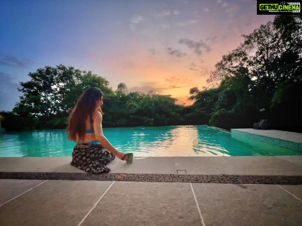 Fatima Sana Shaikh Instagram - This stay couldn’t have been more perfect. Thank you @airbnb for partnering with me. The house was stunning, it was quiet and calm. I had no idea I could be so obsessed with a pond full of fish. And more than any thing else I met people I could call friends for life. The hosts of the house, Sucheta and Hans are probably the most generous and kindest souls I have ever met. I could hear their stories about their lives for hours. I feel blessed to have met them and their family. They have welcomed us with such heart. @summertimevillagoa Goa India