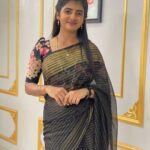 Gabriella Charlton Instagram - Mandatory ones ✨ Saree and blouse @sdduniqueboutique_97 ❤️