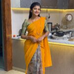 Gabriella Charlton Instagram - Mandatory ones ✨ Saree and blouse @sdduniqueboutique_97 ❤️