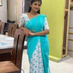 Gabriella Charlton Instagram - So much to be thankful for. ❤️ Saree & blouse @sdduniqueboutique_97 #kavya