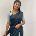 Gabriella Charlton Instagram - So much to be thankful for. ❤️ Saree & blouse @sdduniqueboutique_97 #kavya