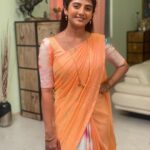 Gabriella Charlton Instagram - So much to be thankful for. ❤️ Saree & blouse @sdduniqueboutique_97 #kavya