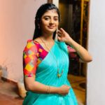 Gabriella Charlton Instagram - Being Kavya 🥰 Sarees & blouses by @sdduniqueboutique_97 ❤️
