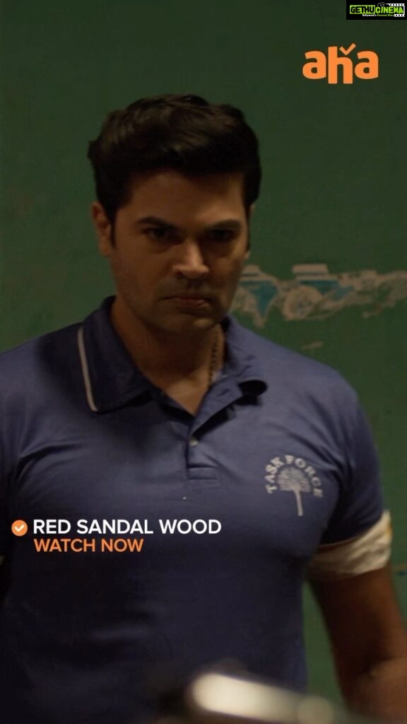Ganesh Venkatraman Instagram - ‘Ganesh Venktraman’ takes on the role of a ruthless and unapologetic cop in the gripping thriller #RedSandalWood! Catch all the action and drama as it unfolds. Now streaming on aha... Don’t miss out! @actor.vetri @dir_guru_ramaanujam @jncinemas_ @diyaa_mayurikha @garuda_ram_official @kabalivishwanth @talk2ganesh @samcsmusic @resulpookutty @editorrichardkevin.a