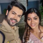 Ganesh Venkatraman Instagram - Had a fantastic journey working with the super talented @saidhanshika in our Telugu film 'Antheema Theerpu' a hard hitting social drama based on a real issue !! It's such a joy when ur fellow co-star is an excellent collaborator and shares the same passion as you in telling stories that create an impact ! @saidhanshika u r a treat to work with 😊 #saidhansika #GaneshVenkatram #vimalaraman #antheematheerpu #telugucinema