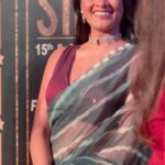 Gayathrie Instagram - @gayathrieshankar walking with grace, stealing hearts at SIIMA 2023! #A23rummy #letsplaytogether Dubai, UAE - دبي ألاِمارات