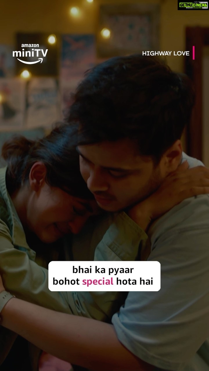 Gayatri Bhardwaj Instagram - kabhi dosti toh kabhi ladai, aise hi toh hote hai humare bhai 💝 Comment section mein tag karo apne partner-in-crime ko aur dekho #HighwayLove on Amazon miniTV jo hai aapke Amazon shopping app par! 🚗 #highwayloveonminitv