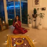 Gayatri Bhardwaj Instagram - Happy Diwali to all my friends, family and loved ones!🪔❤️ Gurugram Delhi India