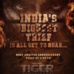 Gayatri Bhardwaj Instagram - You've seen a glimpse into his world, it is now time to witness the TIGER'S ROAR 🥷🏾🐅 #TigerNageswaraRao's MOST AWAITED ANNOUNCEMENT today at 4:05 PM ❤️‍🔥 Stay tuned 🔥 @raviteja_2628 @dirvamsikrishna @abhishekofficl @anupampkher @renuudesai @nupursanon @senguptajisshu @madhie_dop @kollaavinash @srikanth_vissa @castingchhabra @mayank_singhaniya @archana.singal.12 @saregamatelugu @aaartsofficial