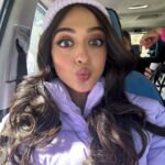 Gayatri Bhardwaj Instagram - Quick work trip in the hills ☃️ Hair and makeup by my lovely @shivani.shettyehmua 🫶🏽 Manali, Himachal Pradesh