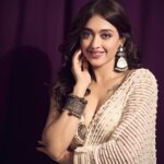 Gayatri Bhardwaj Instagram - More from my favourite series✨ @tnrthefilm promotions Outfit- @souniagohil Jewellery - @anthajewels Styled by - @juhi.ali Hmu- @shivani.shettyhmua Photographed by- @gohil_jeet 🫶🏽