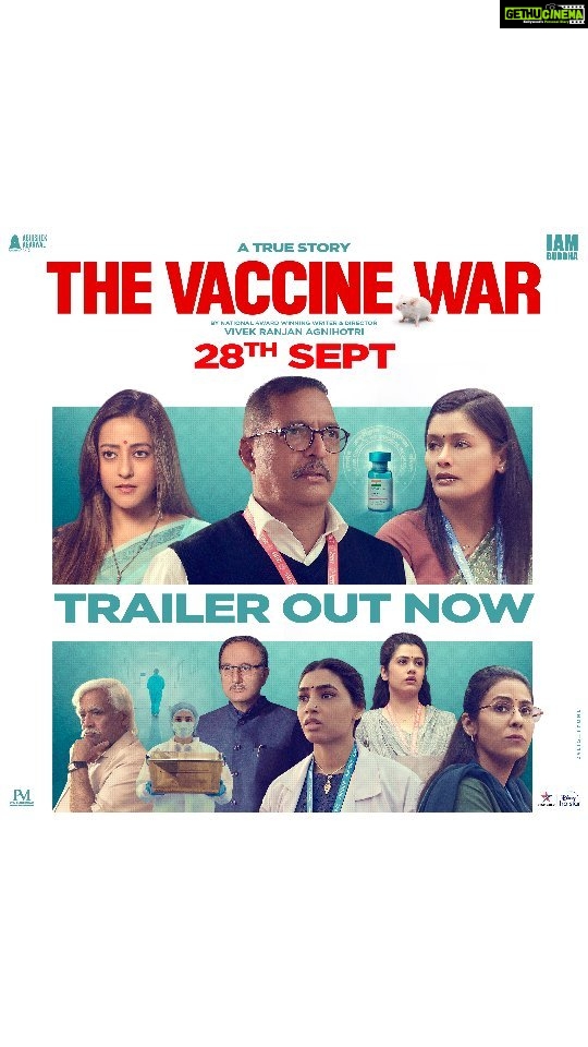 Girija Oak Instagram - PRESENTING : The trailer of India's first-ever Bio-science film #TheVaccineWar A True Story