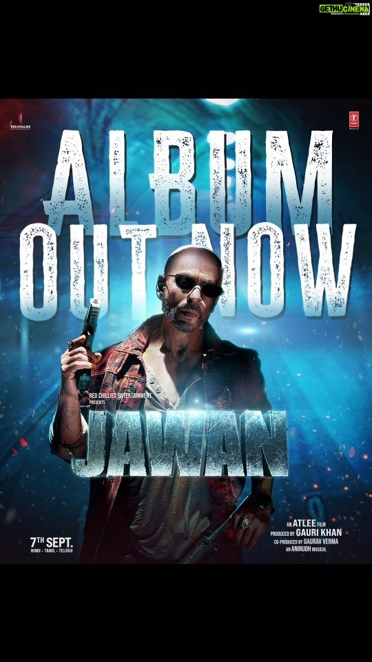 Girija Oak Instagram - The sound of Jawan is now yours! 🎶🔥 JAWAN ALBUM OUT NOW https://linktr.ee/JawanJukebox #Jawan releasing worldwide on 7th September 2023, in Hindi, Tamil & Telugu.