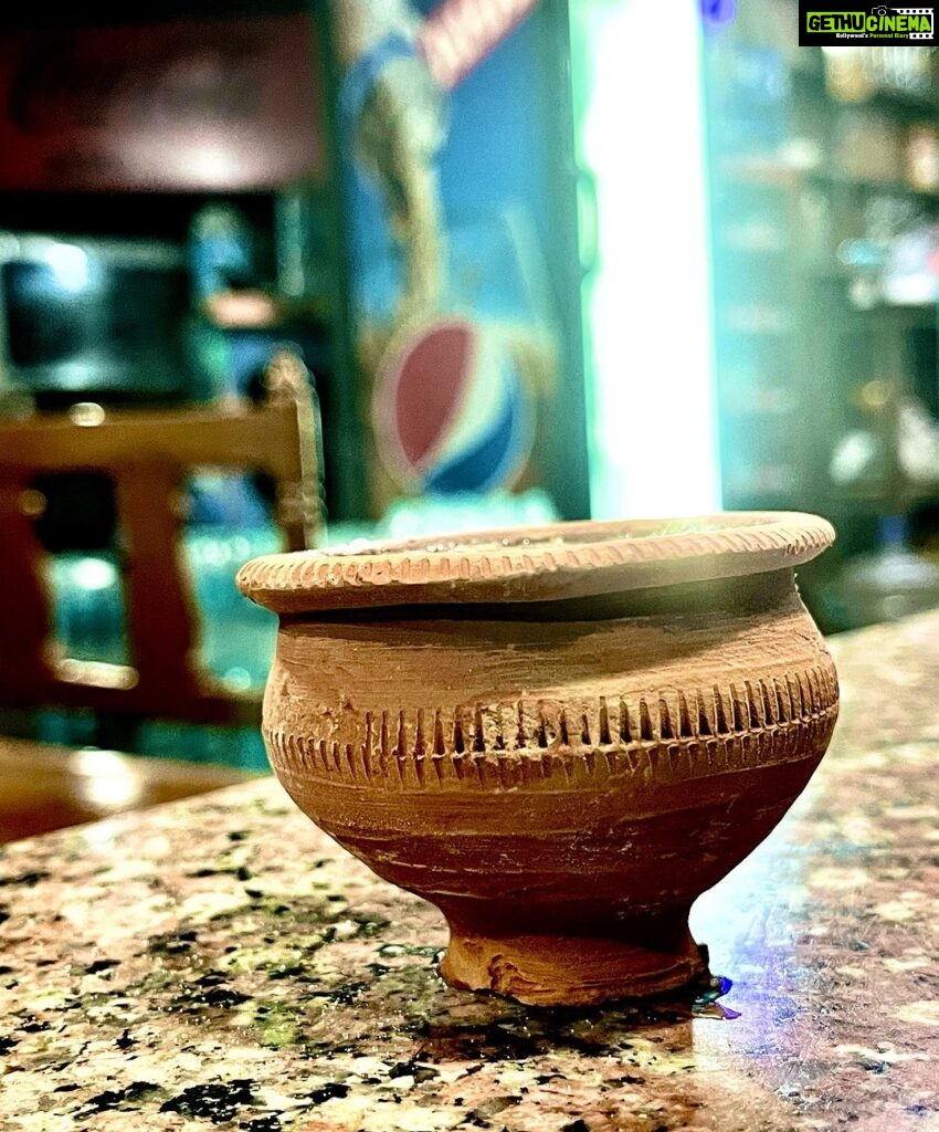 Gourab Roy Choudhary Instagram - In the heart of Bengal, the whispering soul of tradition comes alive in a simple 'bharer cha'. Like the delicate aroma of tea leaves unfolding in a soil-made cup, the richness of Bengali culture blossoms in each shared sip, reminding us that warmth and wisdom often dwell within the simplest pleasures.....