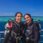 Hari Teja Instagram - Scuba Diving at Great Barrier Reef ✅ I never thought I will do Scuba diving in my life as I was always afraid of deep waters. But what I did today overcome all those fears. With you @nithya_hari on my side , I did it. Spotted a whale, which was unexpected but amazing. ♥️ Great Barrier Reef Australia