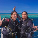 Hari Teja Instagram – Scuba Diving at Great Barrier Reef ✅ I never thought I will do Scuba diving in my life as I was always afraid of deep waters. But what I did today overcome all those fears. With you @nithya_hari on my side , I did it.  Spotted a whale, which was unexpected but amazing. ♥️ Great Barrier Reef Australia