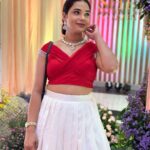Hari Teja Instagram - The key for being happy is knowing that u hav the power to choose what to accept And what to let go….♥️♥️ #allaboutlastnight #showtime #guntur ♥️ Thank u @adrijabysonicareddy for this beautiful outfit ♥️ jewellery: @sreepassion ♥️