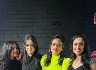 Harika Narayan Instagram - Blooper ni kuda entha cute ga chesam adey ma speciality 🤪🌟❤️ . . . #bloopers #backstage #cuties