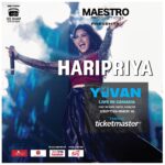 Haripriya Instagram - Next Up! 🇨🇦 Haripriya is coming 🤘🏾 Yuvan Live In Canada September 30 First Ontario Centre Hamilton Canada LET’s GET HIGH ON U1🔥 #Yuvan #Haripriya #YuvanLiveInCanada #HighOnU1CA #MaestroProductions #MaestroProductionsCA #seesharpentertainment #yuvanshankarraja