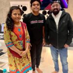 Harris Jayaraj Instagram - Always a pleasure to work with one of my favourites.