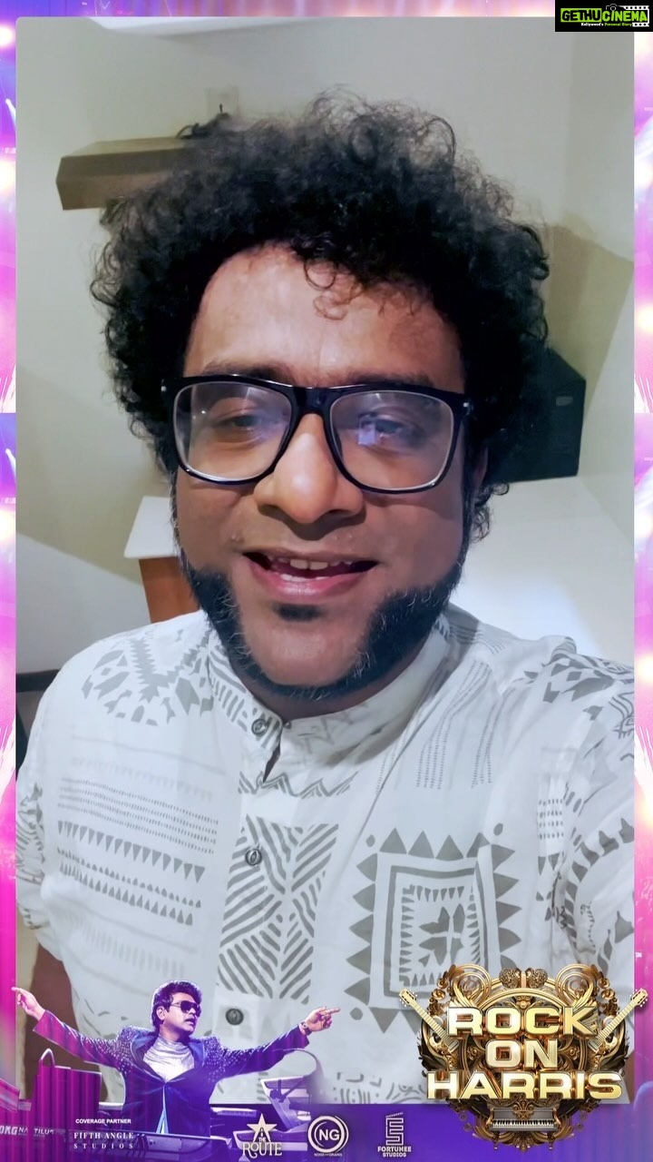 Harris Jayaraj Instagram - “ROCK ON HARRIS - Live In Concert, Chennai” 🎸 27/10/2023 at YMCA Nandanam Book your Tickets NOW @insider.in (Link in bio) 🎫 @jharrisjayaraj @haricharanmusic @noiseandgrains @therouteofficial @fortunee_studios @jagadish_palanisamy @karya2000 @itisveer @itssuryakumar_sk #RockOn #HarrisJayaraj #NoiseandGrains #Chennai
