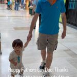 Hazel Keech Instagram – Happy Fathers Day Dad. We love you ❤️